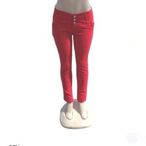 Red Brazillan Style Jeans